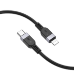 hoco X109 Silicone Fast Charging Data Cable 3M Black - Image 7