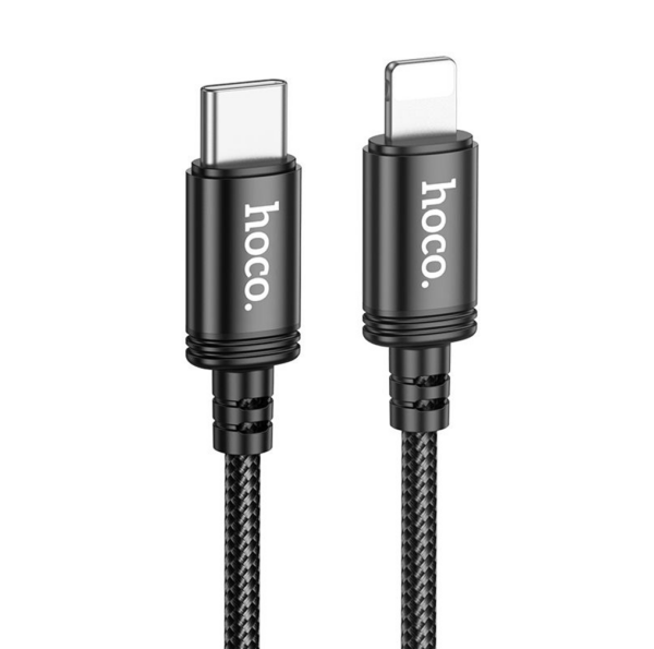 hoco X89 USB-C Fast Charging Braided Data Cable 2M Black