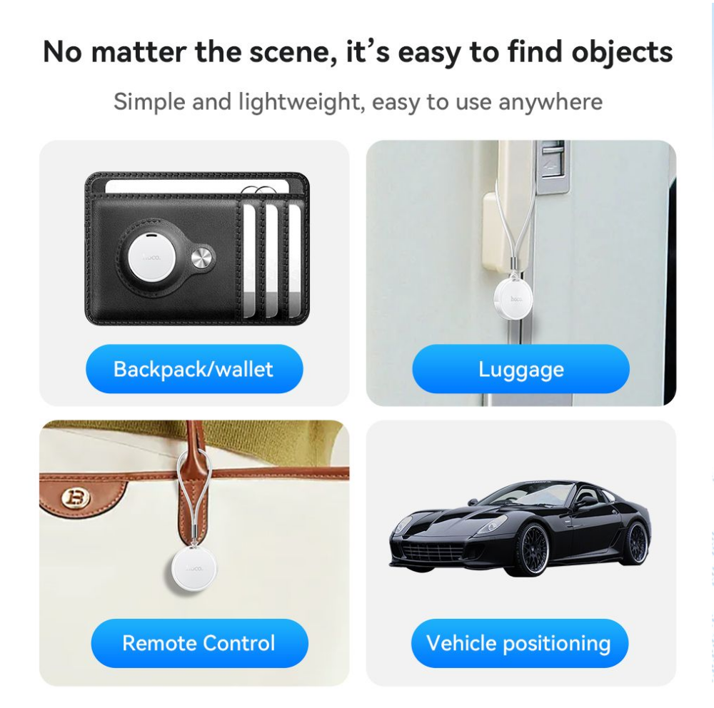 hoco E96A Android Busca Intelligent Positioning Anti-Lost Device White - Image 10