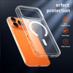 BLACKTECH Mag Case MagSafe Compatible Clear Case for iPhone 17 Pro Max - Image 2