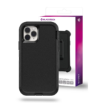 iPhone 11 Pro Max Defender Case with Separable Belt Clip Black