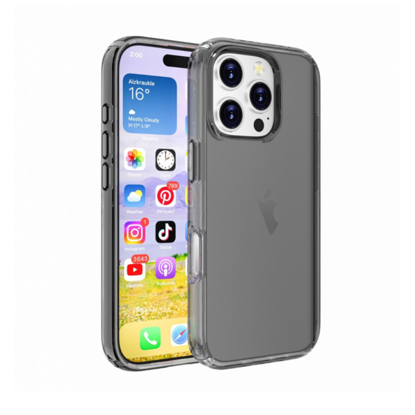 BLACKTECH Stay Black Case for iPhone 15 Plus Black